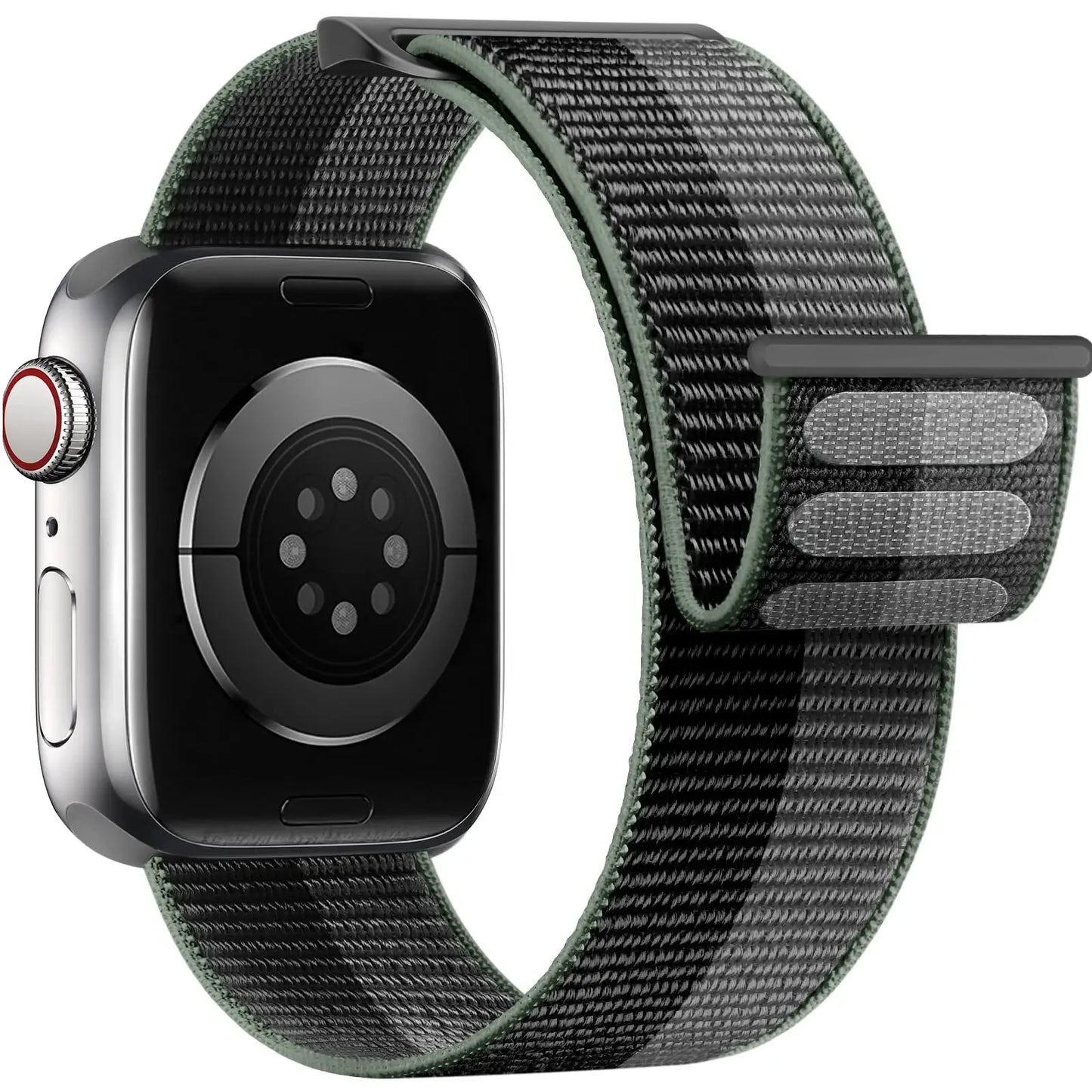 Nylon Loop Strap for Apple Watch Band 40mm 44mm 45mm 42mm 41mm 38mm Smart Belt Bracelet for IWatch Ultra 49mm 8/7/6/SE/5/4/3