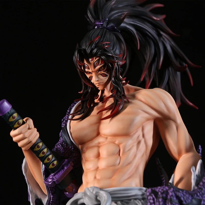 Anime Demon Slayer Kimetsu No Yaiba Figure Giyuutarou Daki Kokushibo Tsugikuni Yoriichi Douma Inosuke Action Figures Model Toys