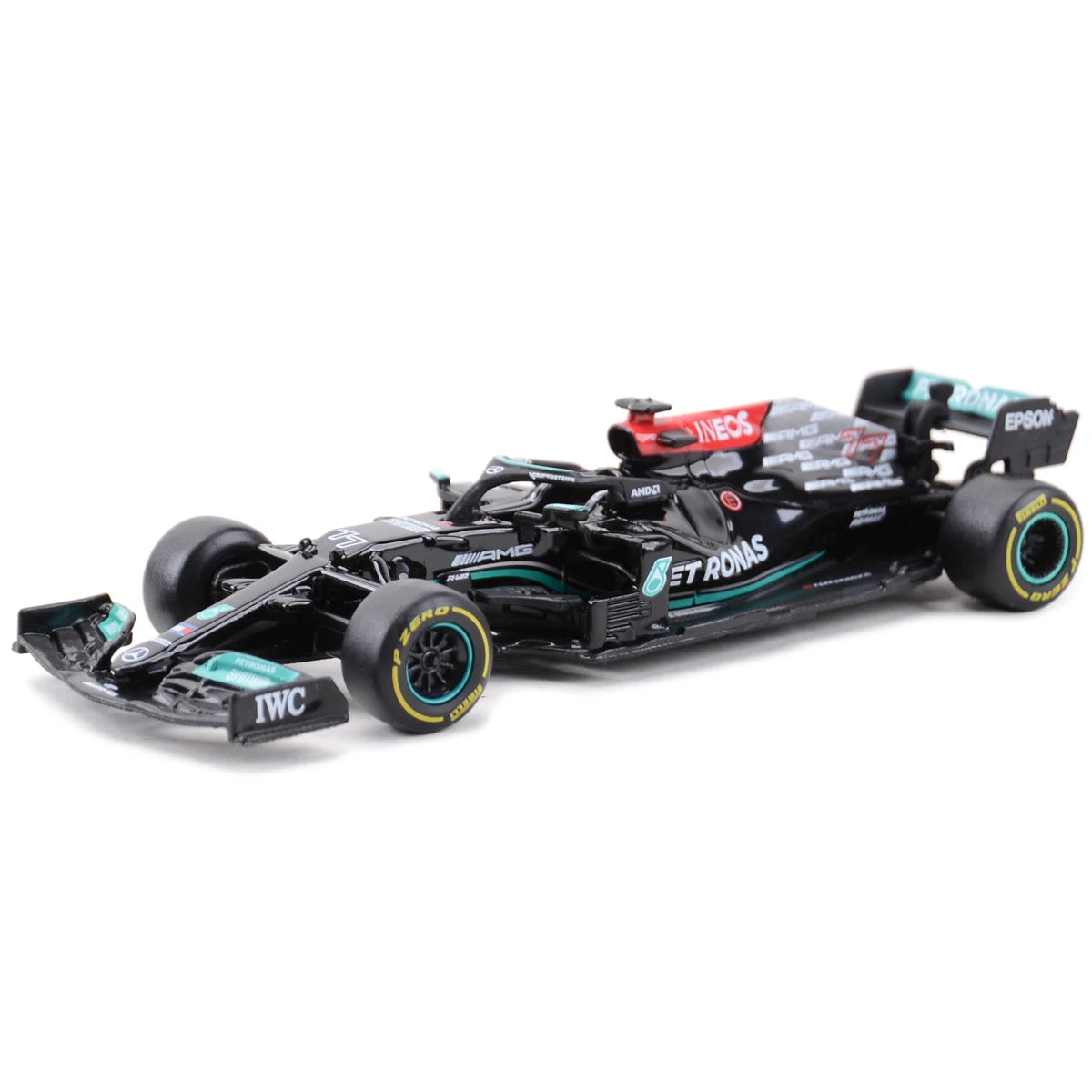 Bburago 1:43 F1 Model Car Mercedes Ferrari Redbull Racing SF23 AlpineA523 AlfaC43 Metal Diecast Verstappen Collectible Miniature