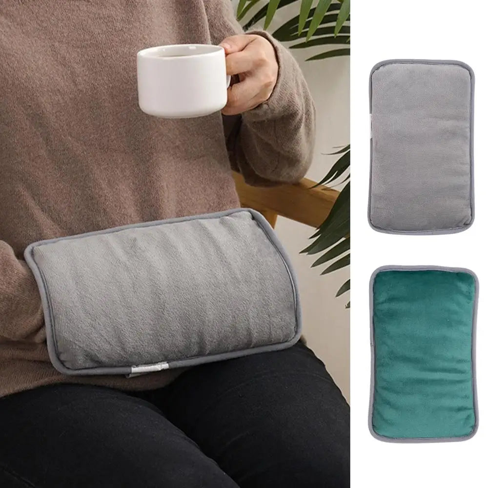 Rechargeable USB Heating Hand Muff Warmer Electric Heated Pad Hand Warmer Easy To Carry For Home Office Outdoor and hiking