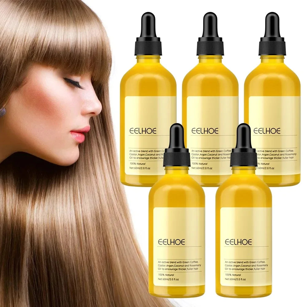 Rosemary Dense Hair Essential Oil Veganic Lavender Repair Hairs Damage Prevent Hair Loss Smooth Hairs Nourish Hair Care Oil 60ml