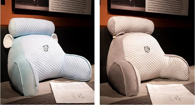 Triangular Reading Pillow Bedside Soft Large Backrest Waist Cushion Dormitory Bed Back Cushion Office Pillow Sofa Throw Pillows