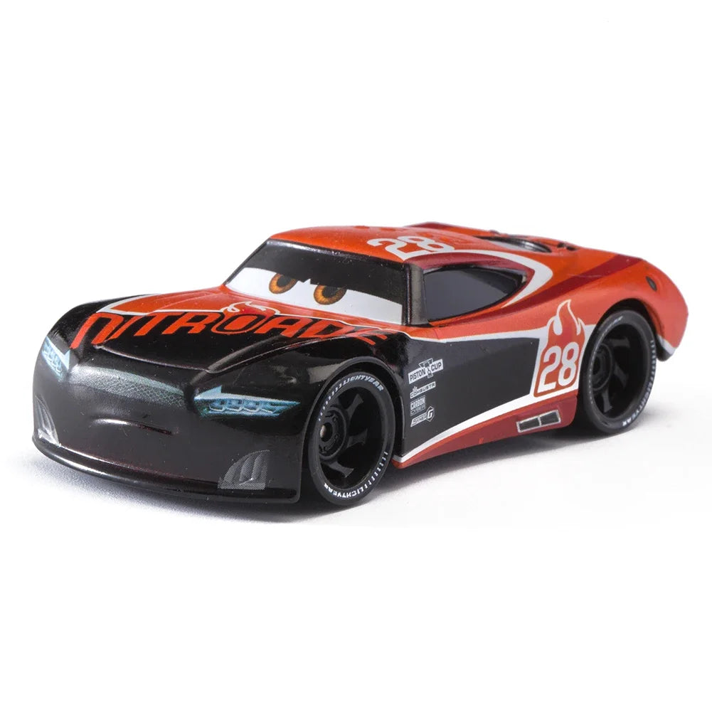 Children Toys Car Disney Pixar Cars 3 Lightning McQueen Jackson Storm Mater 1:55 Diecast Metal Alloy Model Car Kid Gift