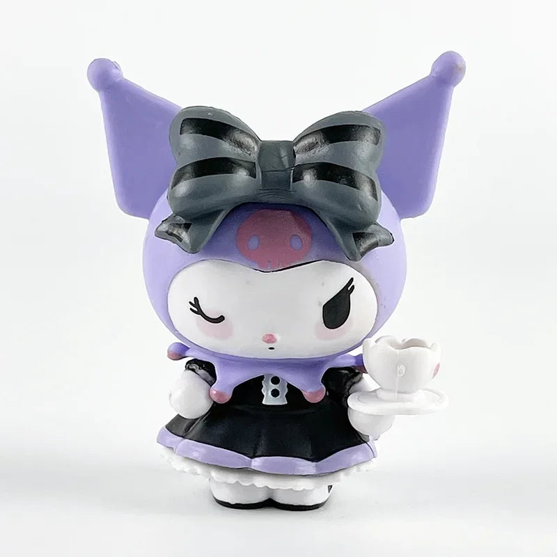 Sanrio Blind Box Cute Cartoon Kuromi Doll Action Figure Model Blind Box Girl&Child Toys Desktop Decoration Holiday Gifts