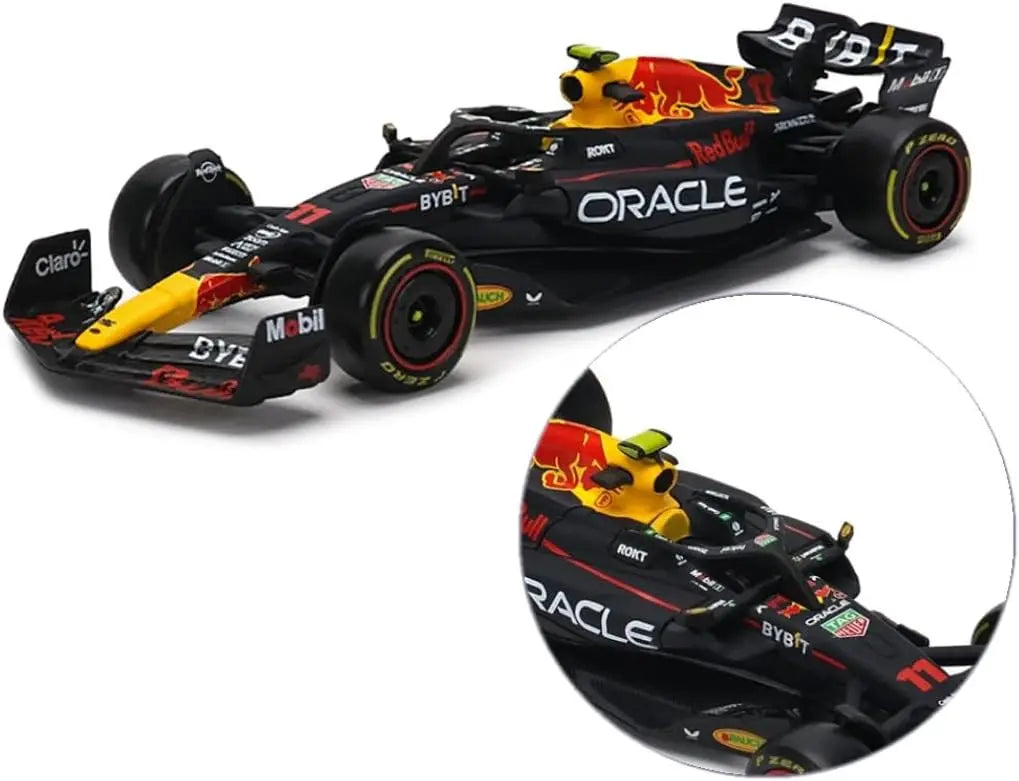 Bburago NEW 2023 McLaren F1 Team Champion Red Bull Racing Heuer RB19 Alpine A523 Formula One Alloy Super Toy Alfa C43 model Car