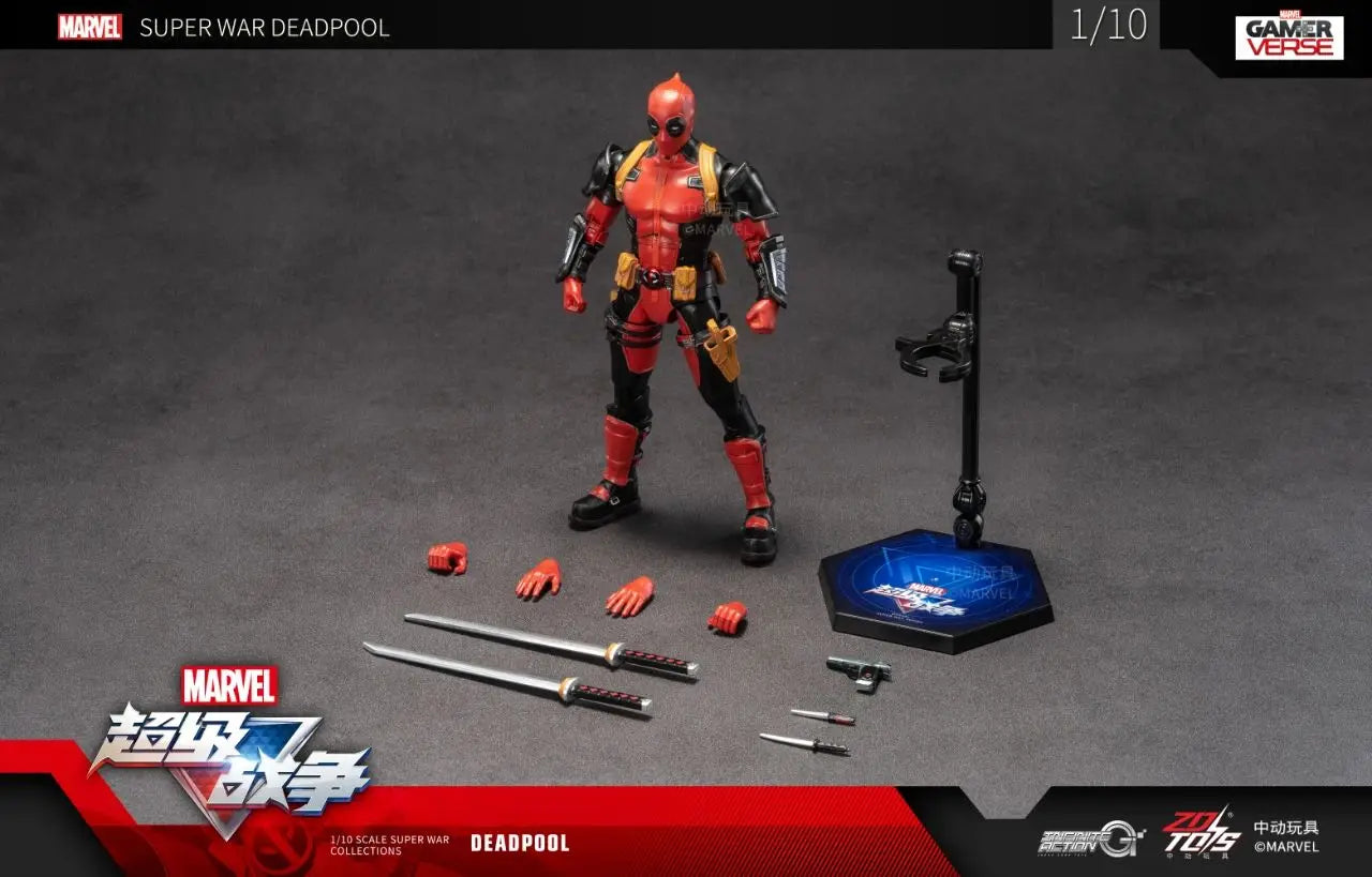 ZD Toys Deadpool & Wolverine Action figures Deadpool Boxed Wolverine Collection Adult Action Figures Kids Toy