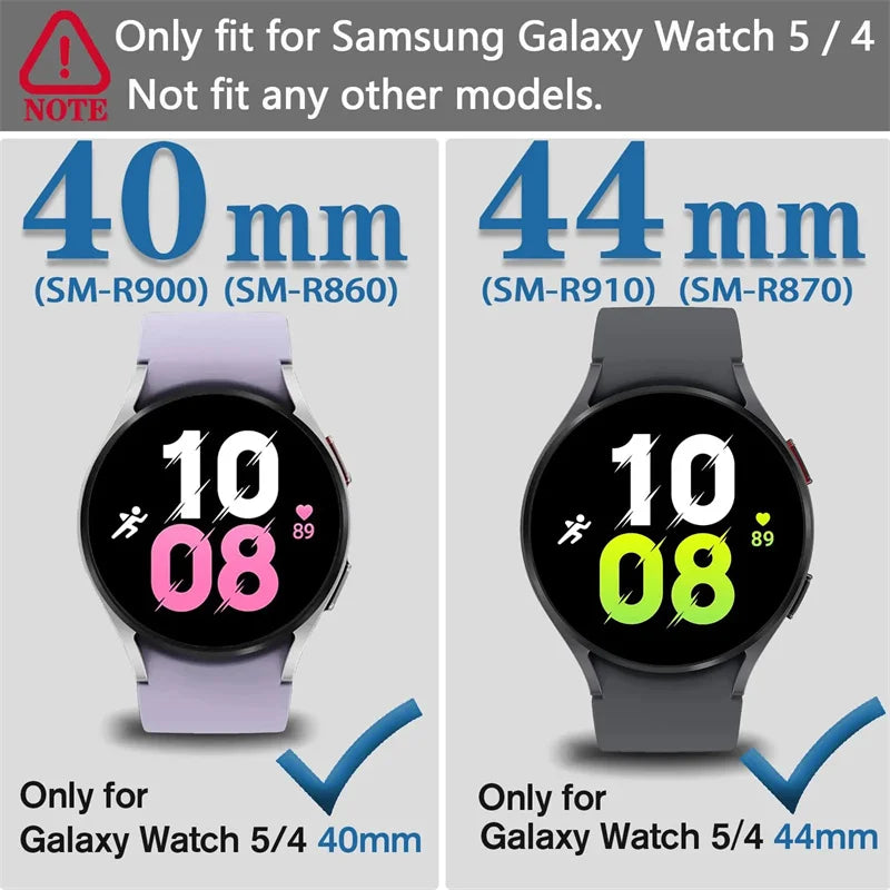 Watch Case for Samsung Galaxy Watch 4/5 40mm 44mm TPU Screen Protector All-Around Bumper Protective Cover galaxy Watch 5 4 44mm