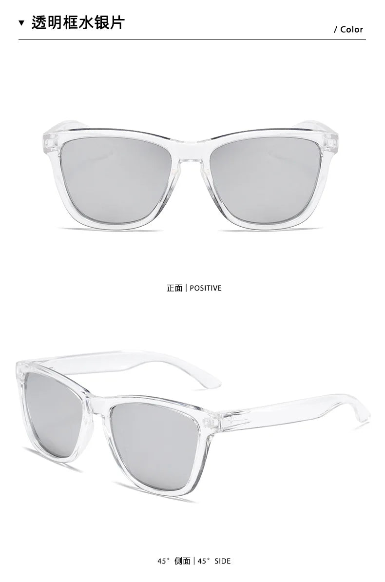KLASSNUM 2024 Sunglasses Man Anti-uv Sun Glasses Coating Lens Driving Fishing UV 400 Protection Outdoor Sports Shades New In