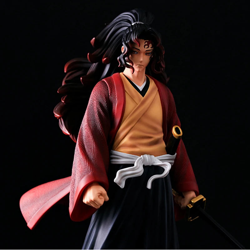 Anime Demon Slayer Kimetsu No Yaiba Figure Giyuutarou Daki Kokushibo Tsugikuni Yoriichi Douma Inosuke Action Figures Model Toys