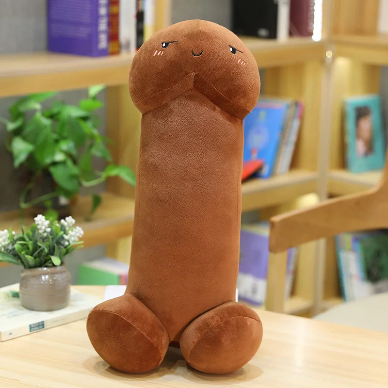 Big Size Trick Penis Simulation Plush Toy Boy Dick Plushie Penis Plush Hug Pillow Stuffed Sexy Interesting Gifts For Girlfriend