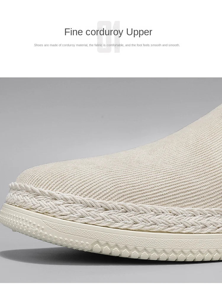 Flat Canvas Shoes For Men Fisherman Linen Cloth Loafers Summer Men's Sneakers New Style Shoes Sneakers Male Casual Shoes Man