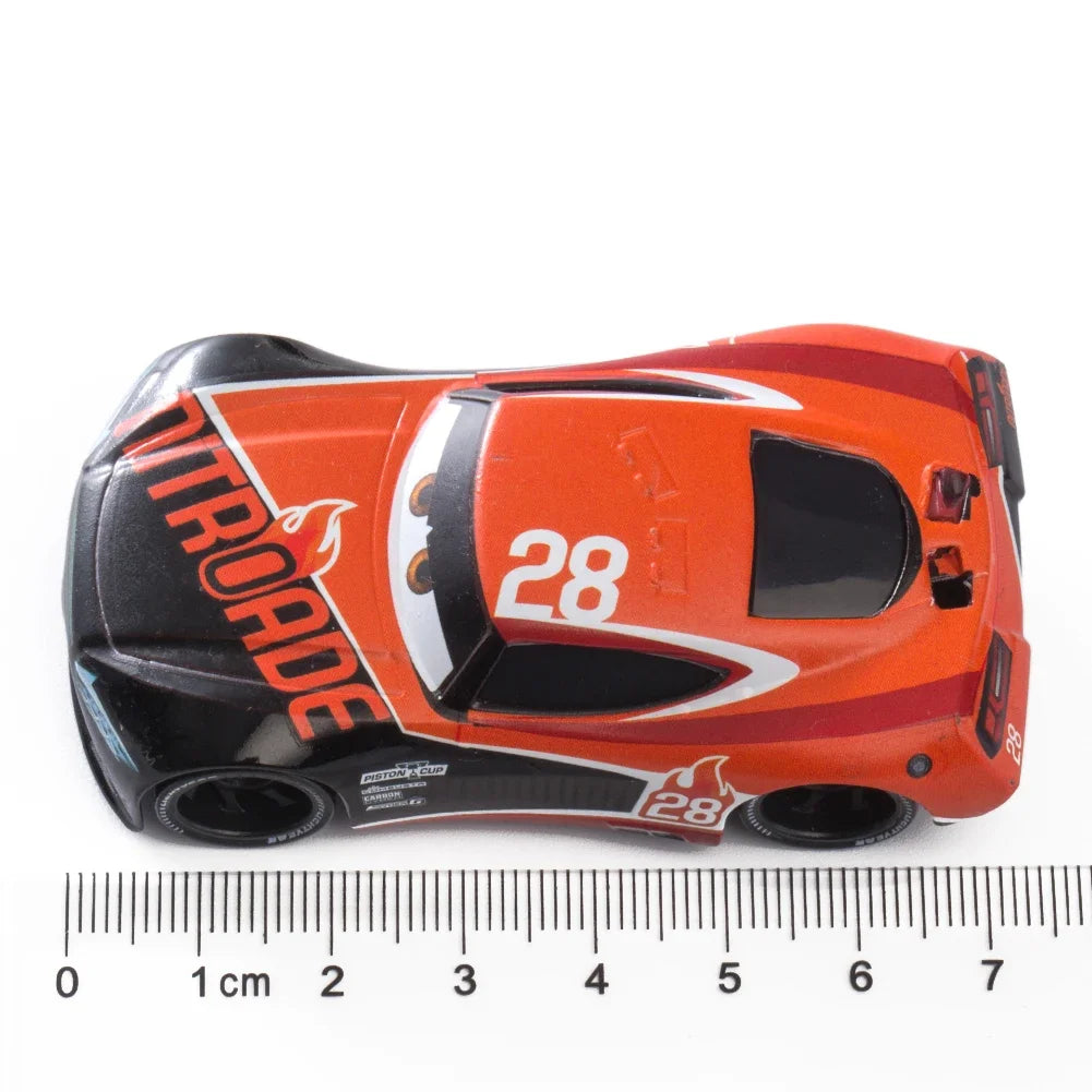 Children Toys Car Disney Pixar Cars 3 Lightning McQueen Jackson Storm Mater 1:55 Diecast Metal Alloy Model Car Kid Gift