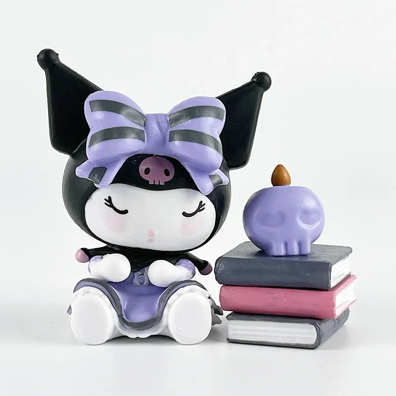 Sanrio Blind Box Cute Cartoon Kuromi Doll Action Figure Model Blind Box Girl&Child Toys Desktop Decoration Holiday Gifts
