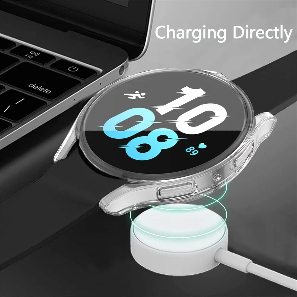 Watch Case for Samsung Galaxy Watch 4/5 40mm 44mm TPU Screen Protector All-Around Bumper Protective Cover galaxy Watch 5 4 44mm