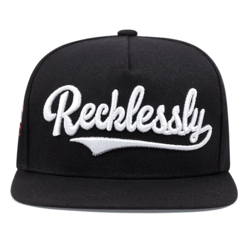 2024 New Fashion Reeklessly USA Embroidery Men Women Baseball Caps Hip Hop Sports Casual Trucker Caps Snapback Outdoor Sun Hats