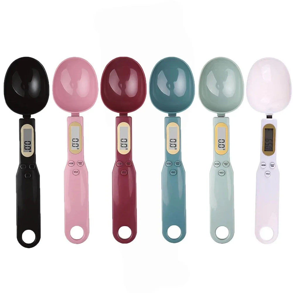 Weight Measuring Spoon LCD Digital Kitchen Scale 500g 0.1g Measuring Food Spoon Scale Mini Kitchen Tool for Milk Coffee Scale