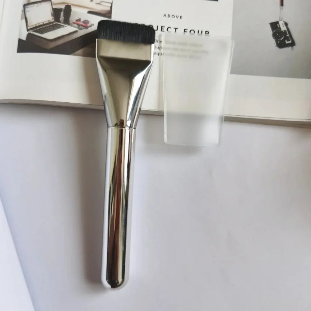 Stainless Steel Makeup Spatula Mixing Stick Foundation Brush Set Eyeshadow Cream Pigment Mixing Tool Face Contour Brush Tool
