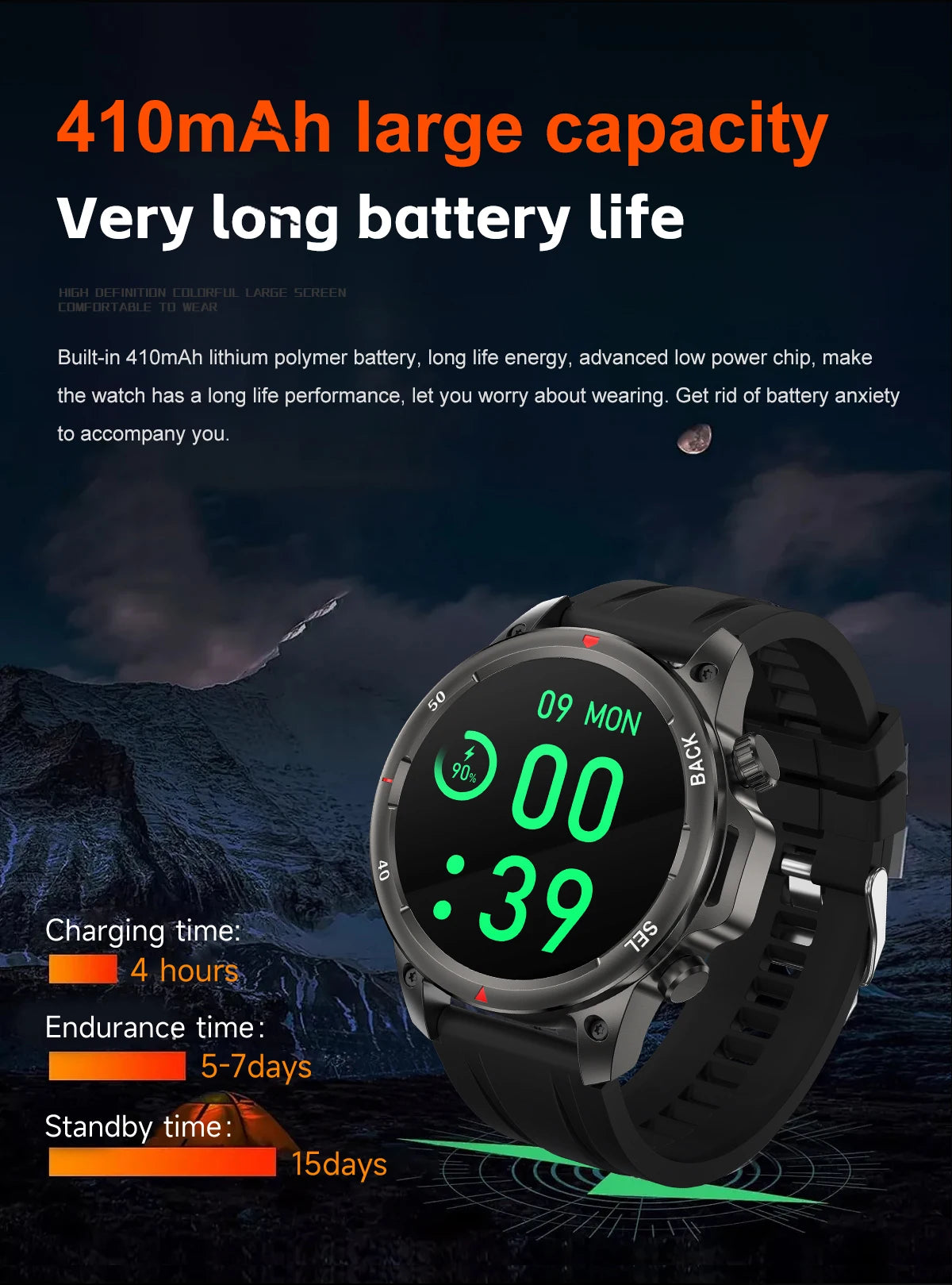 2024 New NFC Men's Smart Watch Bluetooth Call LED Sports Smart Watch Heart Rate Sleep Health Temperature Monitoring Smartwatches