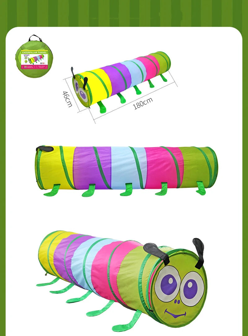 Portable Children's Tent Crawling Tunnel Playground Baby Park Tipi Infantil Child Games Outdoor Indoor Crawling Children's Tent