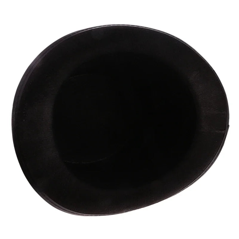 Felt Top Hat Magician Costume Cosplay Halloween Props Party Supplies Steampunk Circus Ringmaste Role for Play Men Women