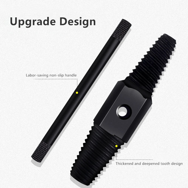 Double Head Wrench Faucet Valve Broken Screw Extractor Set Pipe Remover Tools Damaged Wire Water Pipe Bolt Broken Removal Tool