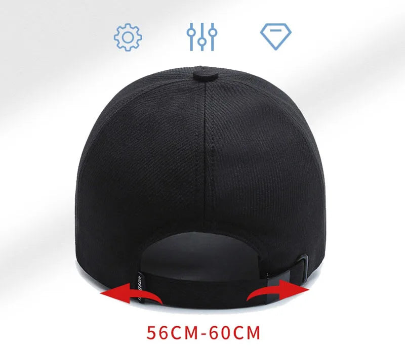 Men Women Fashion Trucker Letter Adjustable Snapback Baseball Cap For Winter Running Sport Cotton Warm Hat Male Kpop Bone Unisex