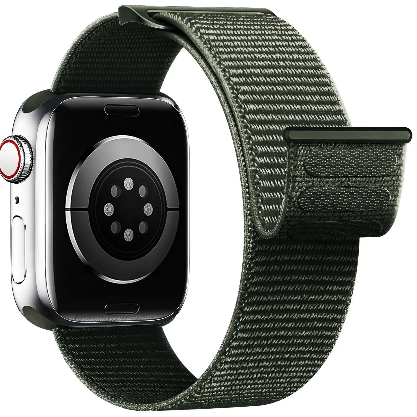 Nylon Loop Strap for Apple Watch Band 40mm 44mm 45mm 42mm 41mm 38mm Smart Belt Bracelet for IWatch Ultra 49mm 8/7/6/SE/5/4/3