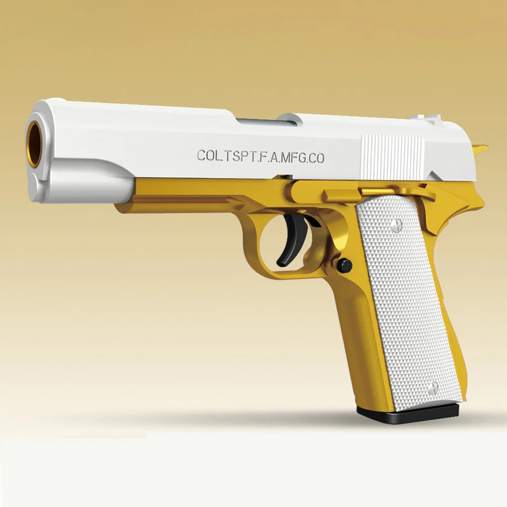 32 Shells And 100 Soft EVA Bullets For Toy gun Glock Colt 1911 Shooting Game For Kids Boys