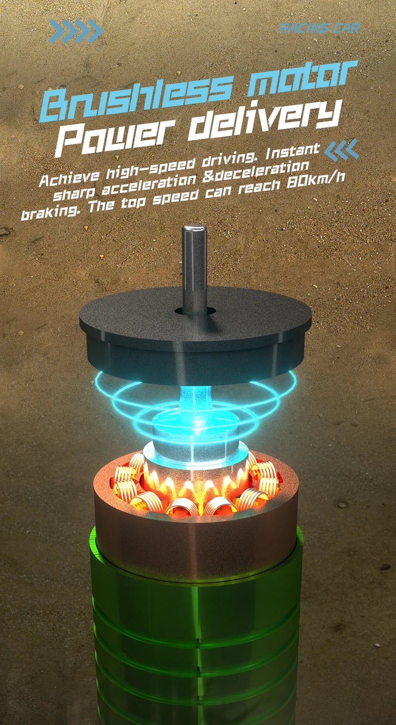 ZLL SG116 MAX/PRO 1:16 High Speed Drift Racing 80KM/H Or 40KM/H Brushless Motor 4WD RC Car Off Road Car Toys for For Kid Gift
