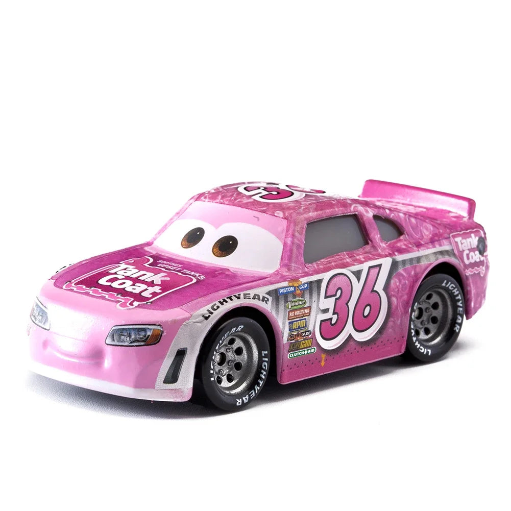 Children Toys Car Disney Pixar Cars 3 Lightning McQueen Jackson Storm Mater 1:55 Diecast Metal Alloy Model Car Kid Gift