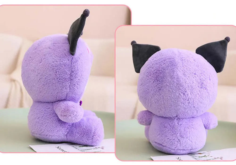 25Cm Kawaii Sanrio Plush Doll Toy Cute Hello Kitty Cinnamoroll My Melody Kuromi Pochacco Lovely Anime peluche Toys Gift For Kids