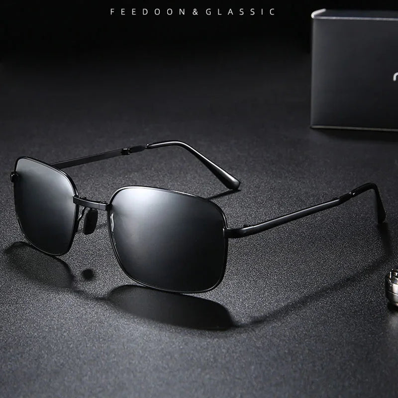 New Men Polarized Driving Sunglasses Vintage Photochromic Sun Glasses Male Day Night Vision Driver's Eyewear UV400 Gafas De Sol