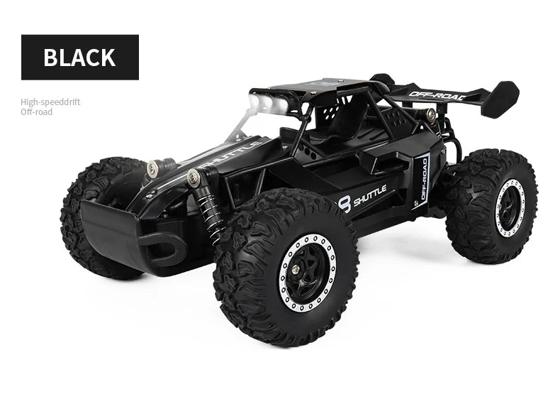 Radio 1:16 Model RC Car With LED Lights 2WD Off Road Remote Control Racing Drift Climbing Vehicle Cars Toys Gifts for Boys Girls