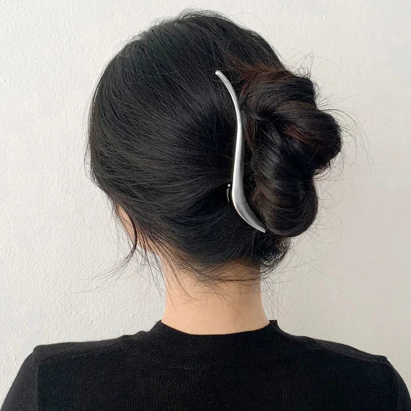 Fashion Geometric Metal Hair Claw Clips for Women Vintage Hair Clamps Crab Headband Hairpin Girls Hair Accessories Headwear
