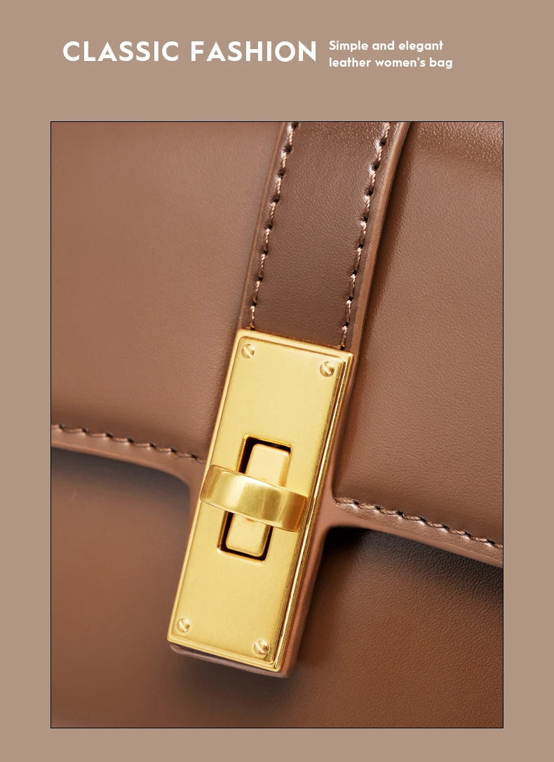 Jonlily Women Genuine Leather Shoulder Bag Female Fashion Handbag Totes Small Underarm Bag Casual Daybag Mini Purse -KG1313