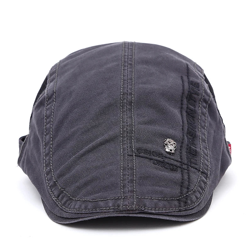 2024 New Summer outdoor Sports Cotton Berets Caps For Men Women Casual Peaked Caps letter embroidery Berets Hats Casquette Cap