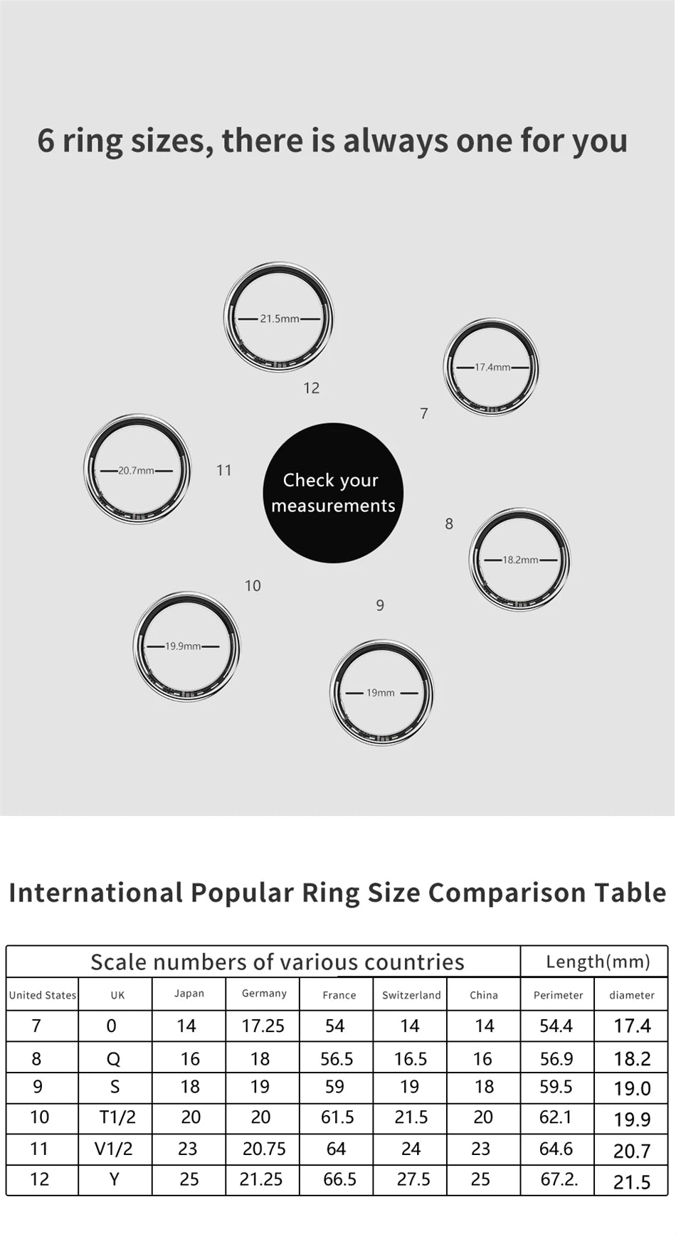 For Samsung Galaxy Smart Ring Men Blood Oxygen Sleep Monitoring GPS Motion Track IP68&5ATM Waterproof Smartring For Android IOS