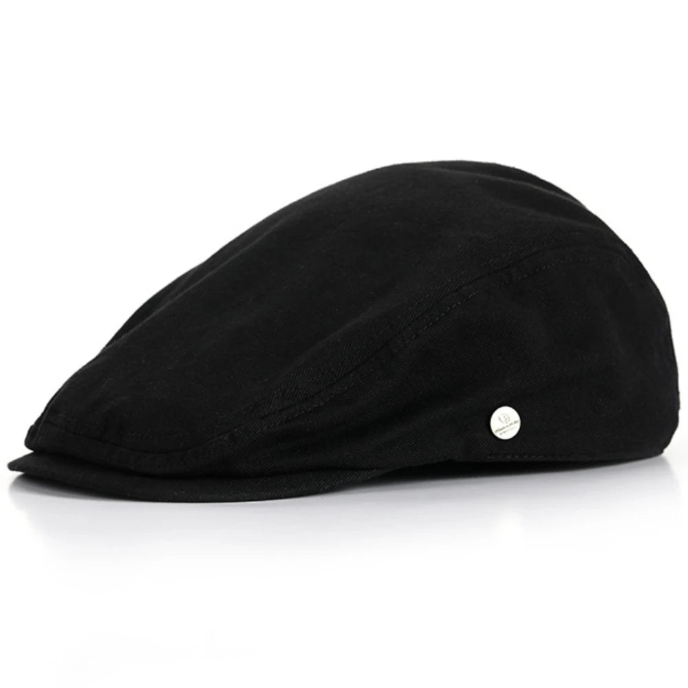 HT4156 Beret New Spring Summer Cap Hats for Men Women Adjustable Flat Beret Cap Male Female Artist Painter Beret Hat
