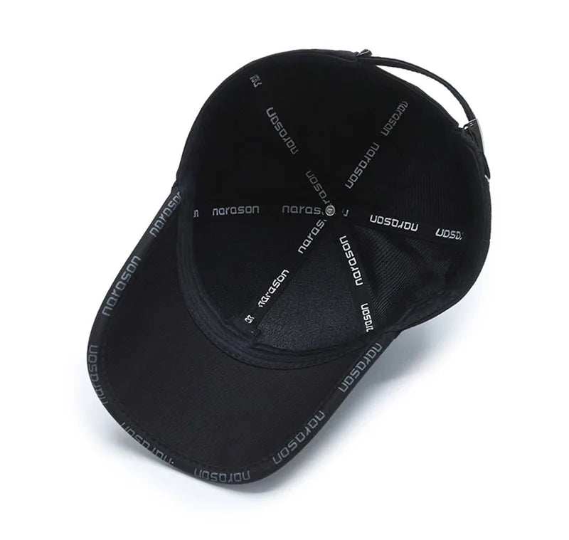 Men Women Fashion Trucker Letter Adjustable Snapback Baseball Cap For Winter Running Sport Cotton Warm Hat Male Kpop Bone Unisex