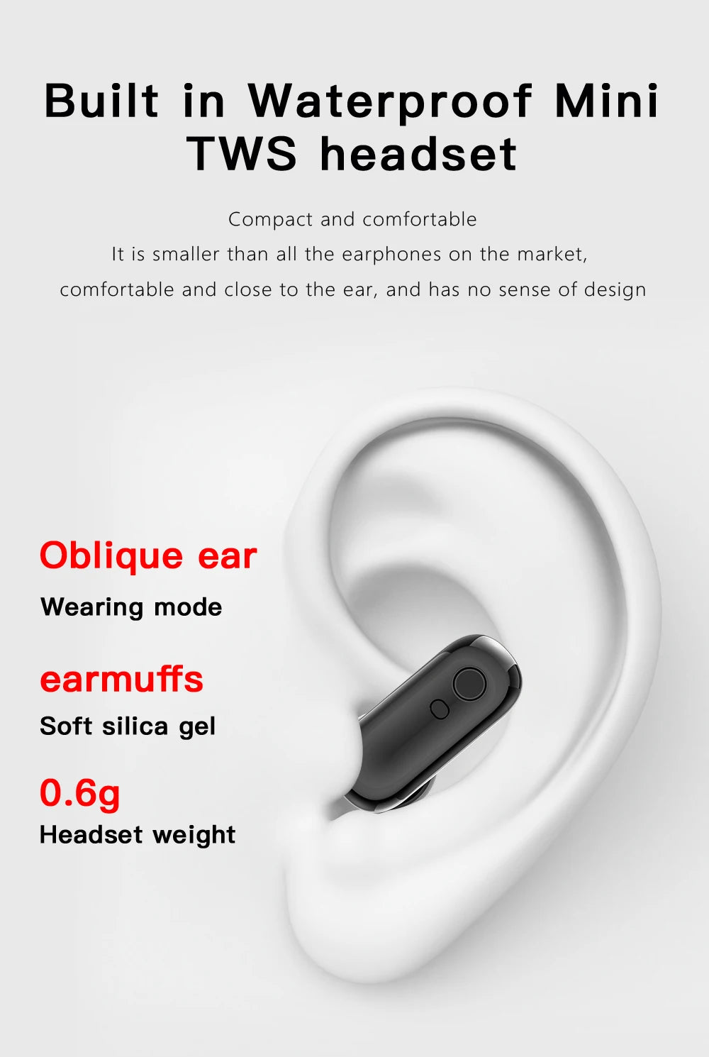 X10 Smart Watch Two In One TWS Wireless Bluetooth Call Headset Full-Touch Large Screen Heart Rate Monitor Sport Music Smartwatch