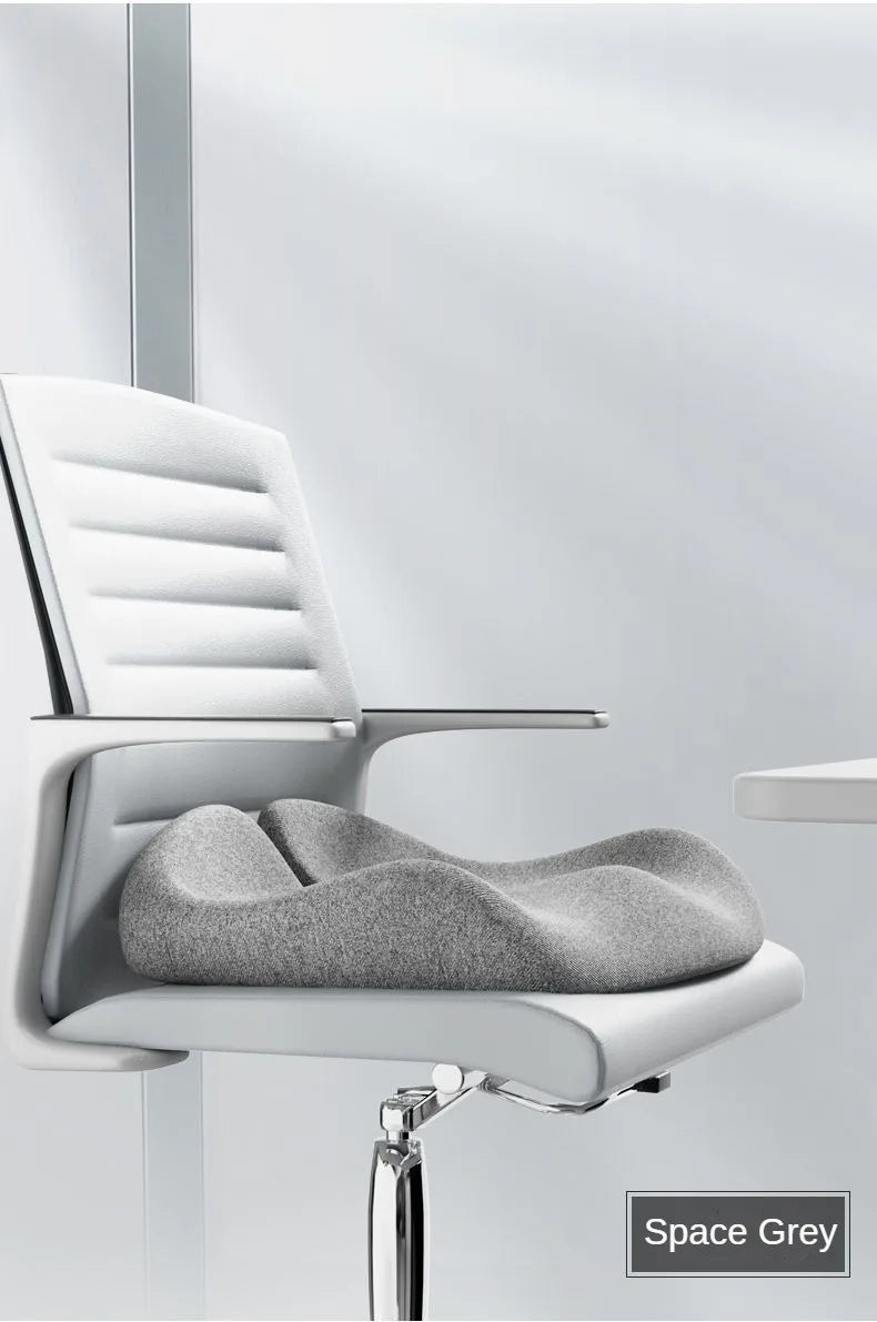 New Tailbone Sciatica Back Pain Relief Comfort Office Chair Car Seat Cushion Non-Slip Orthopedic Memory Foam Coccyx Cushion