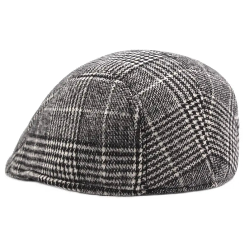 Fashion New Men's Casual Newsboy Hat Spring and Autumn Retro Beret Hat Wild Casual Hats Unisex Wild Octagonal Cap Winter Hat