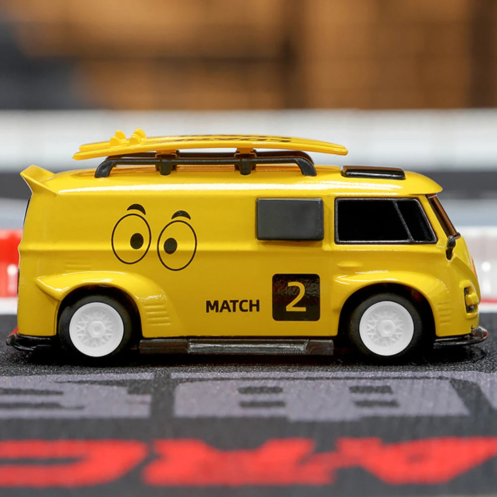 LDARC V64 1/64 MINI RC Simulated Electric Remote Control Model Car Tabletop Bus Vehicle RTR 2.4GHz Adults Children's Toys