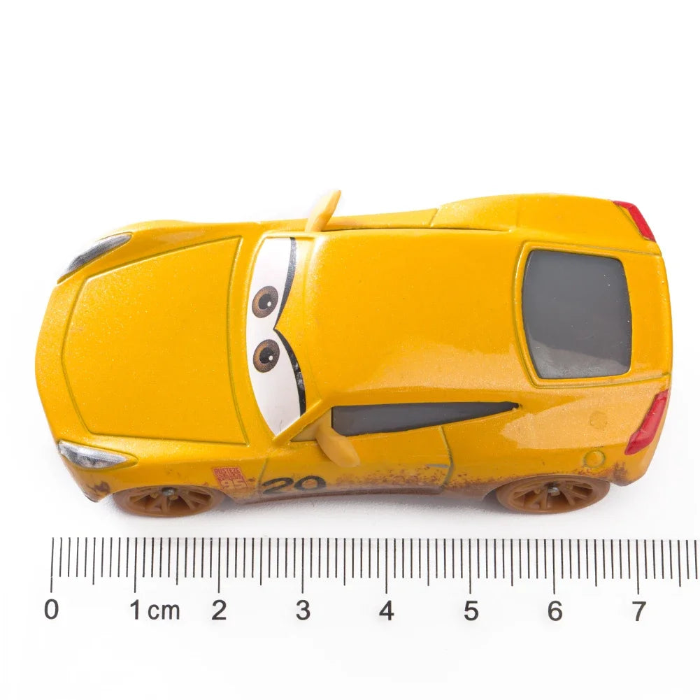 Children Toys Car Disney Pixar Cars 3 Lightning McQueen Jackson Storm Mater 1:55 Diecast Metal Alloy Model Car Kid Gift