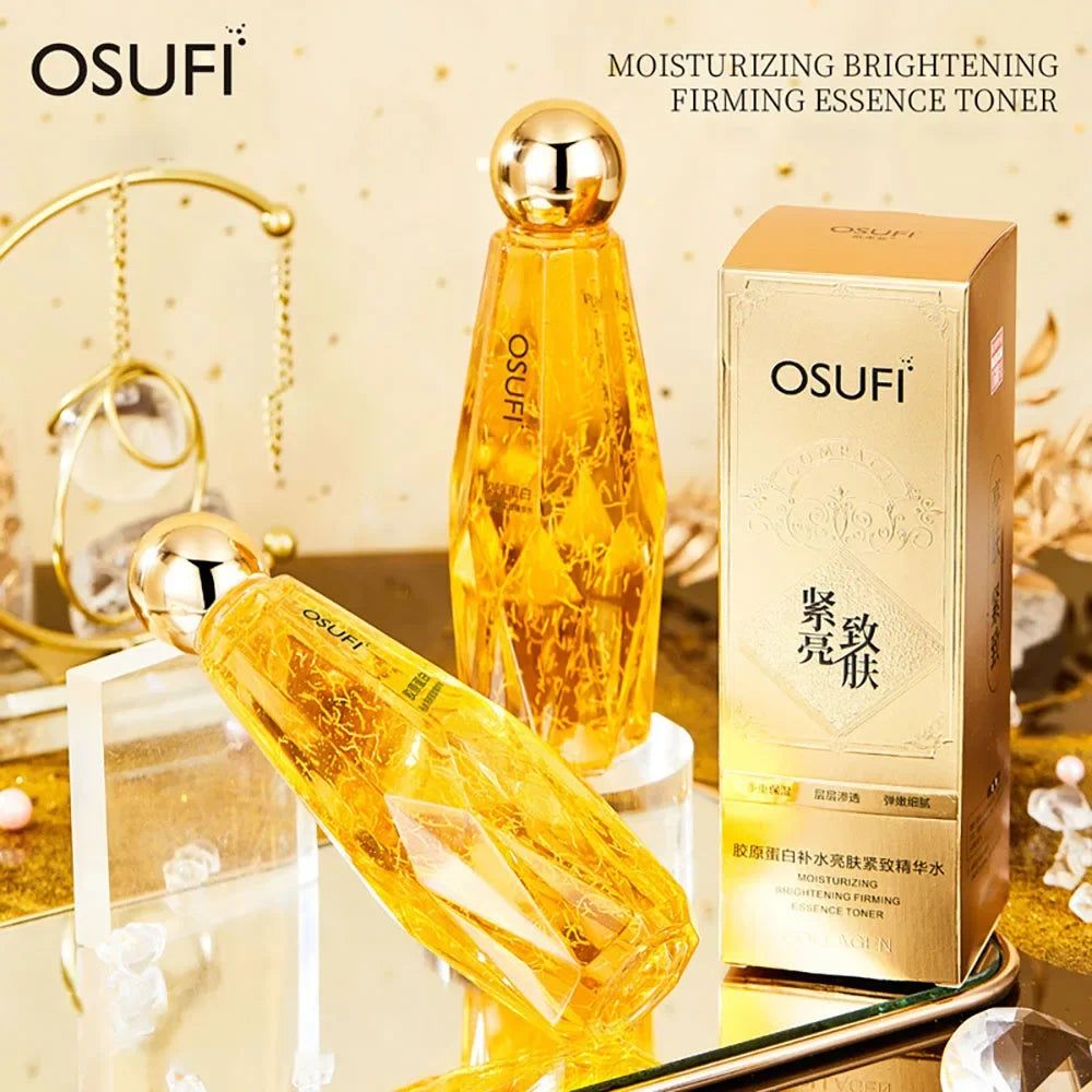 OSUFI Collagen Face Serum Anti Aging Smoothing Lines Facial Care Essence Moisturizing Brighten Serum Beauty Skin Care Products