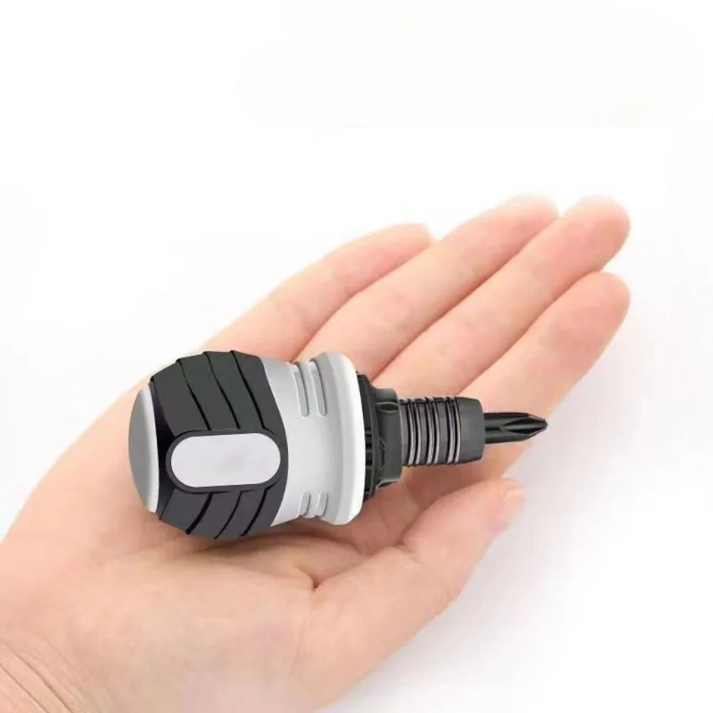 Precision 7 in 1 Mini Screwdriver Titanium Screwdrivers 1/4 Inch Magnetic Phillips Torx Screw Driver Bit Kit Home Repair Tool