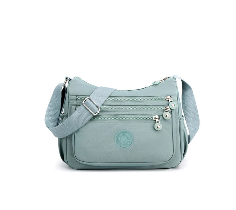 Women's Messenger large capacity Shoulder Bag Polyester Fashion Cosmetic Bag Simple and Versatile Handbag Crossbody Bag