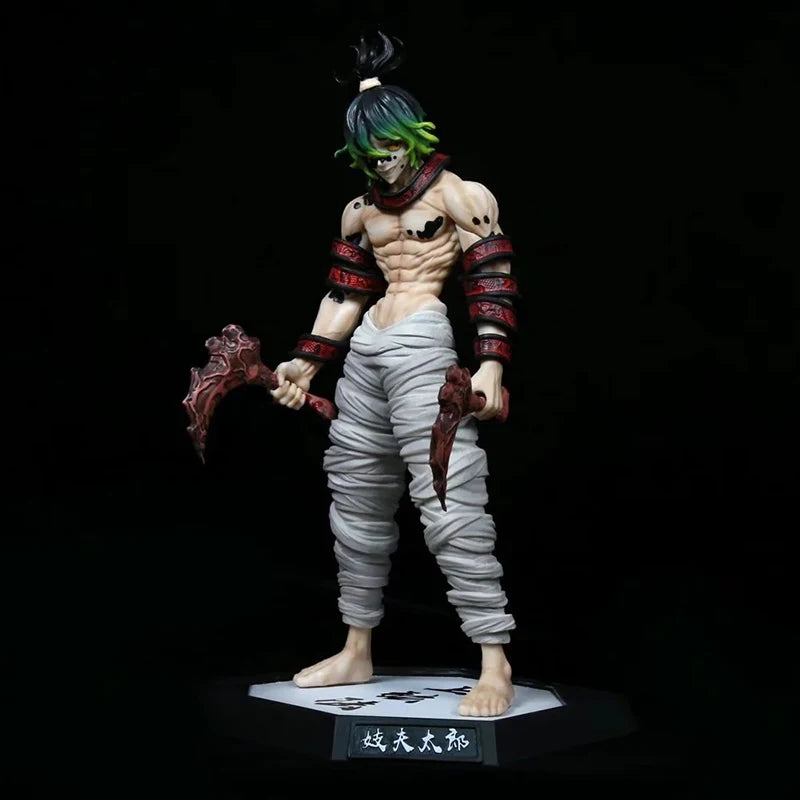 Anime Demon Slayer Kimetsu No Yaiba Figure Giyuutarou Daki Kokushibo Tsugikuni Yoriichi Douma Inosuke Action Figures Model Toys