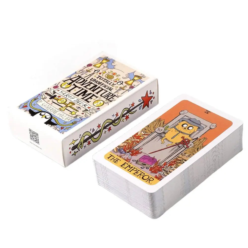Tarot Cards Deck 78Pcs Adventure Tarot Cards Playing Board Game Party Birthday Gift Board Game Card Fortune Telling Divination