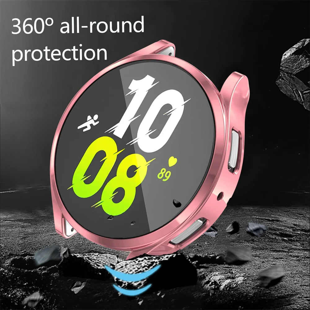 Watch Case for Samsung Galaxy Watch 4/5 40mm 44mm TPU Screen Protector All-Around Bumper Protective Cover galaxy Watch 5 4 44mm